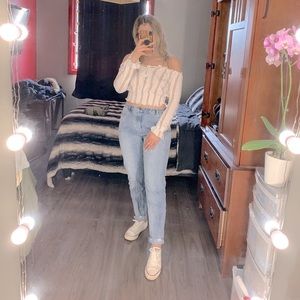 High Waisted Boyfriend Jeans 🐬🦋